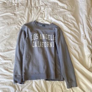 LA CALIFORNIA BABY BLUE SWEATSHIRT